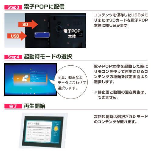 18.5インチ A4チラシラック キャスター付き L型 デジタルサイネージ