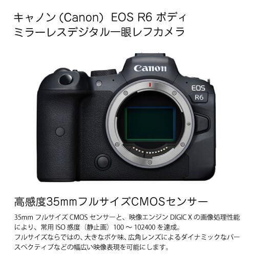 キャノン Canon EOS R6 ボディ ミラーレスデジタル一眼レフカメラ｜s-guard