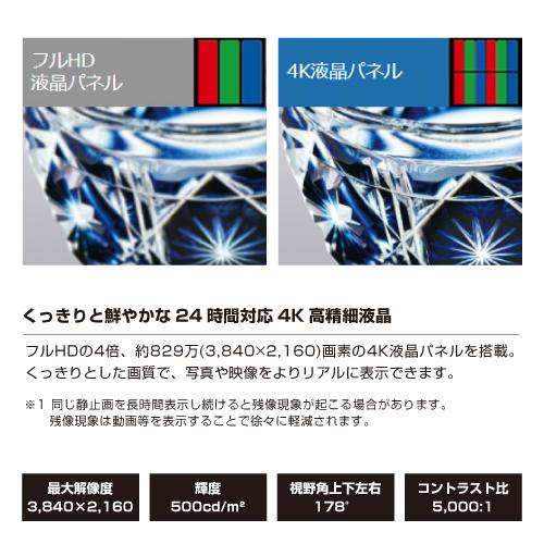 シャープ SHARP PN-HY551 55インチ 4K デジタルサイネージ