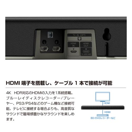 ソニー SONY ホームシアターシステム HT-X8500 デュアルサブ