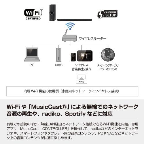ヤマハ YAMAHA ホームシアターシステム YSP-2700 B サウンドバー ヤマハ YAMAHA ホームシアターシステム YSP-2700 B サウンドバー