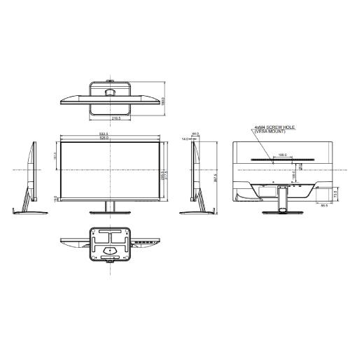 23インチモニター付属 防犯カメラ 屋外 バレット 型 屋内 ドーム型