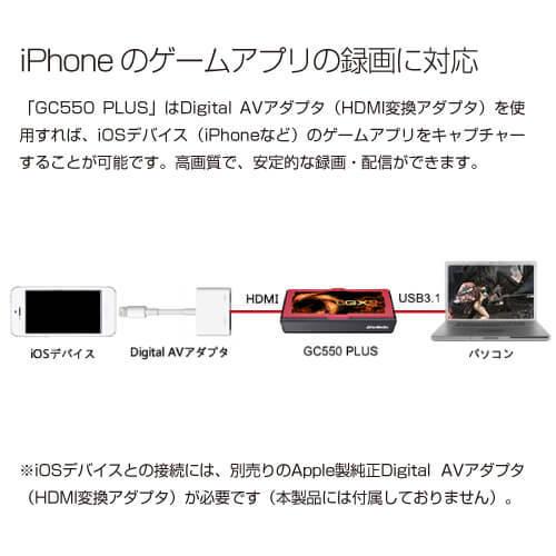 AVerMedia Live Gamer EXTREME 2 GC550 PLUS USB 3.1 4Kパススルー対応