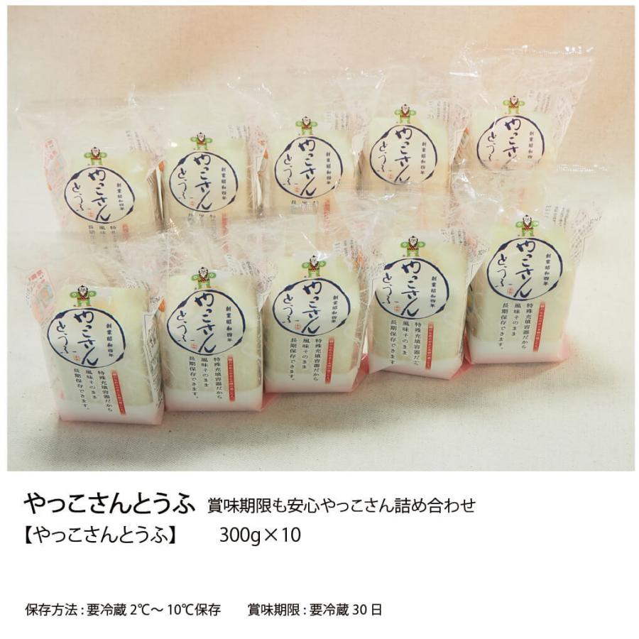 豆腐 北海道 やっこさんとうふ (300g×10 賞味期限30日) やっこさん