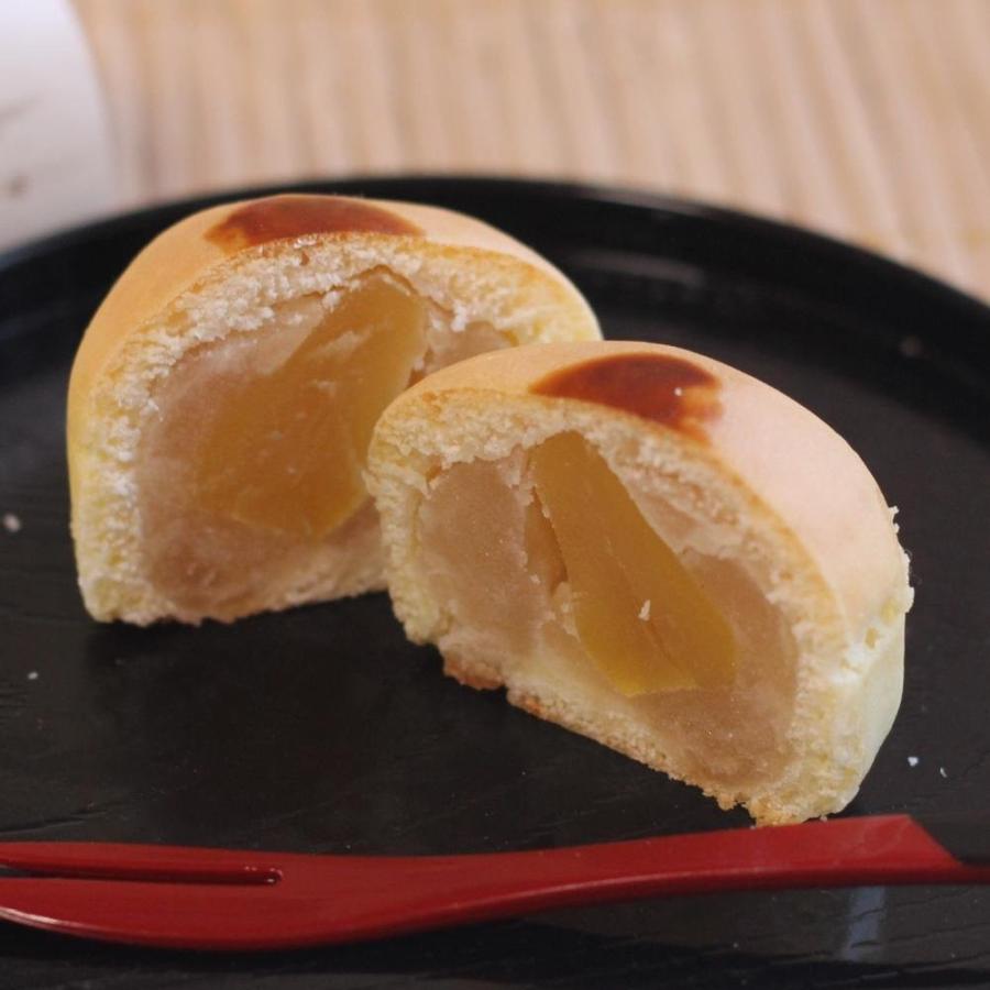 お歳暮 饅頭 大栗 青梅 12個(各6)×10箱 函館 菓々子(かかし) 北海道 和菓子 法事 おまとめ買い 大栗 青梅 かかし