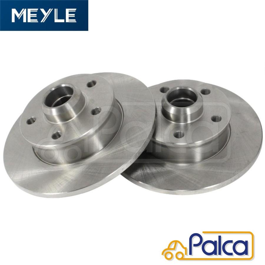 MEYLE ブレーキローター 2枚セット VW リア ブレーキローター 2枚セット 226mm ソリッド ゴルフ3/GTI VR6