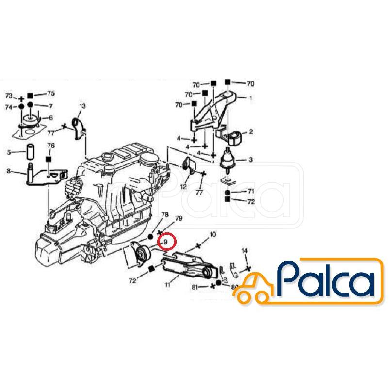 専用ぺージ プジョー/シトロエン エンジンマウント 右ロア| 106