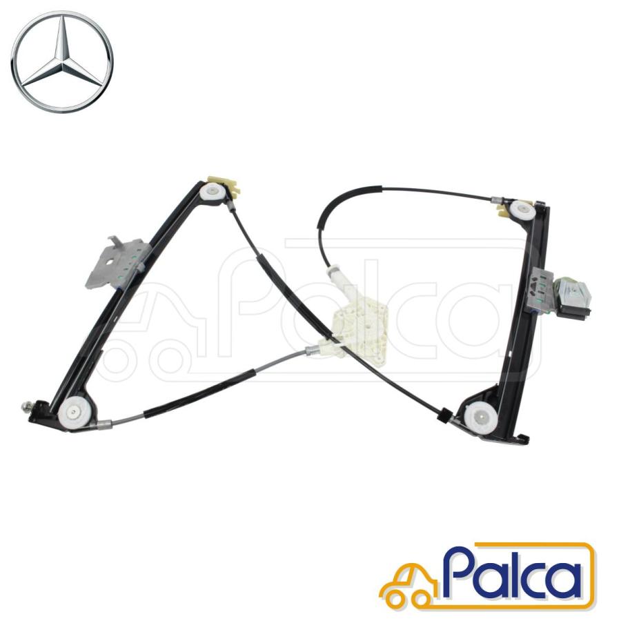 メルセデス ベンツ フロント ウインドウレギュレーター 左 SLクラス