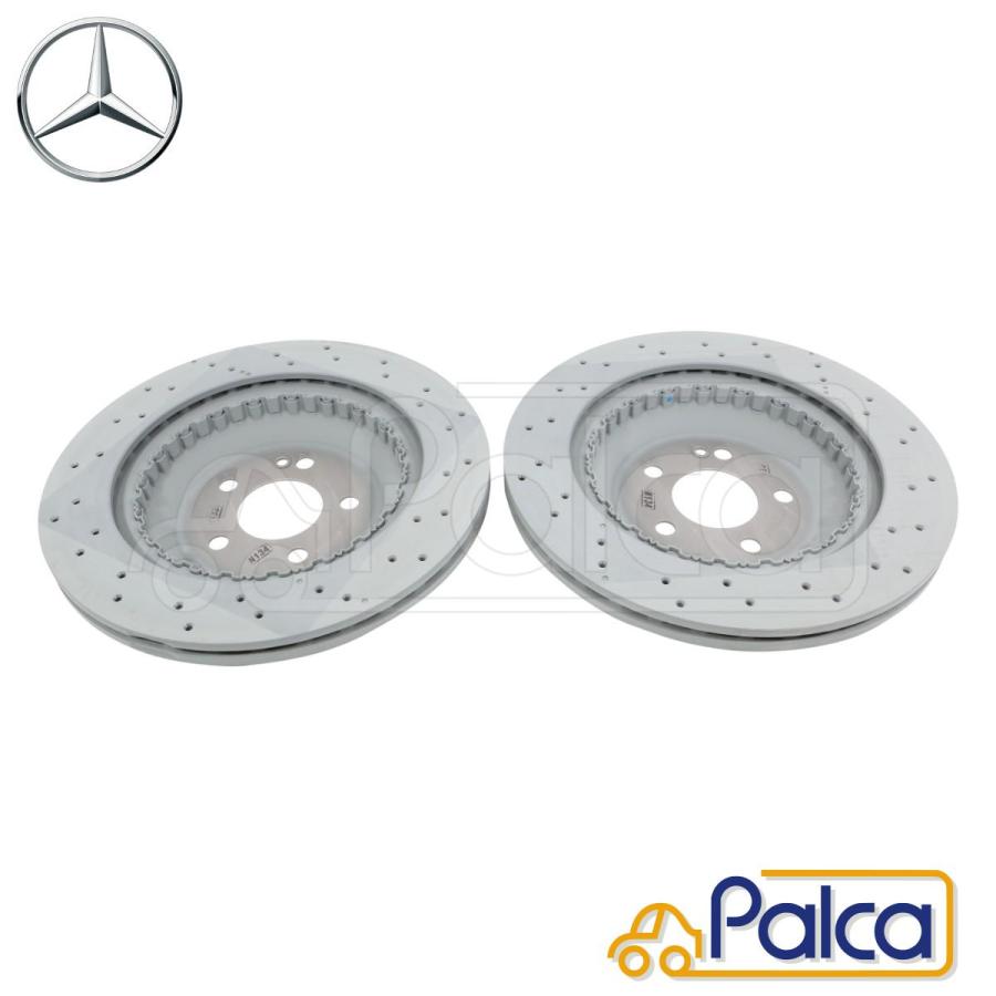 メルセデス ベンツ リアブレーキローター 2枚 AMGスポーツパッケージ