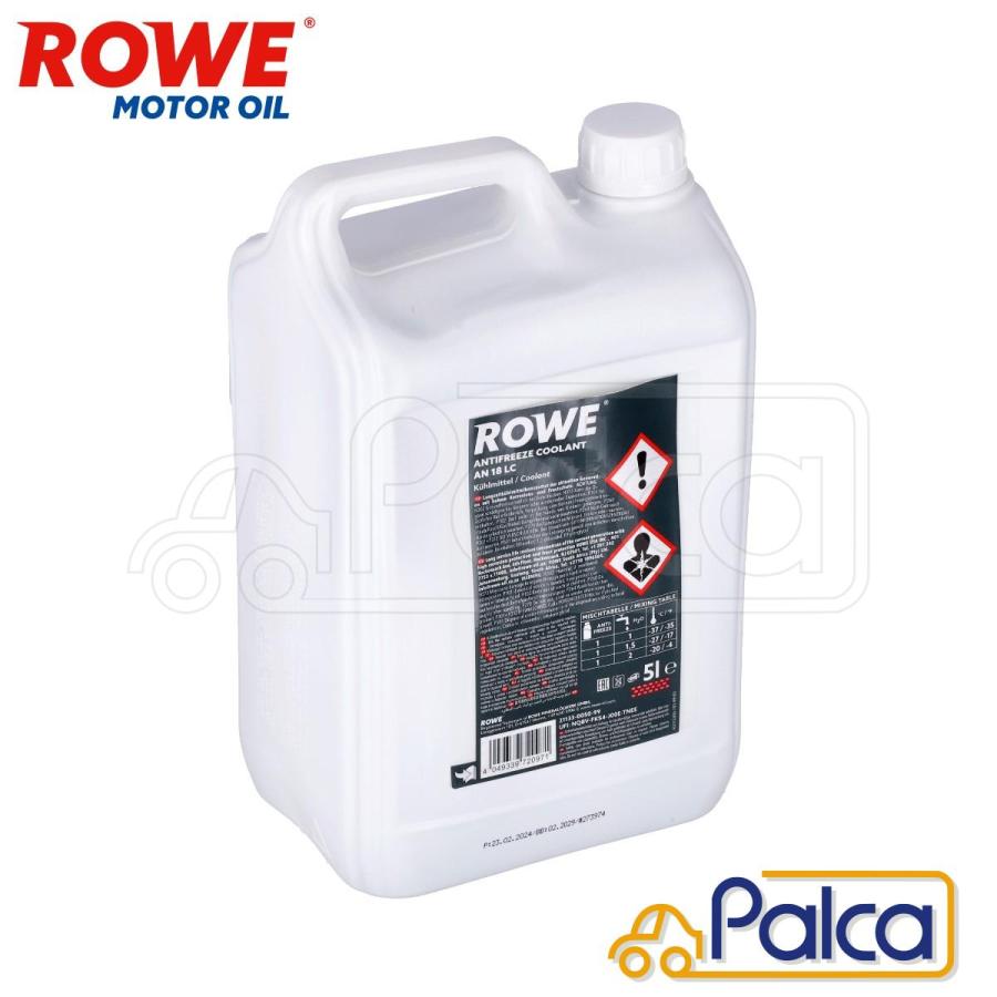 輸入車用 LLC/クーラント HIGHTEC ANTIFREEZE COOLANT AN 18 LC 5L