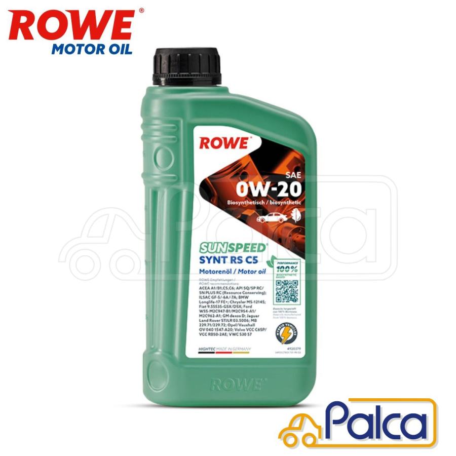 輸入車用エンジンオイル SAE 0W-20| SUNSPEED SYNT RS C5 |1L| MB229