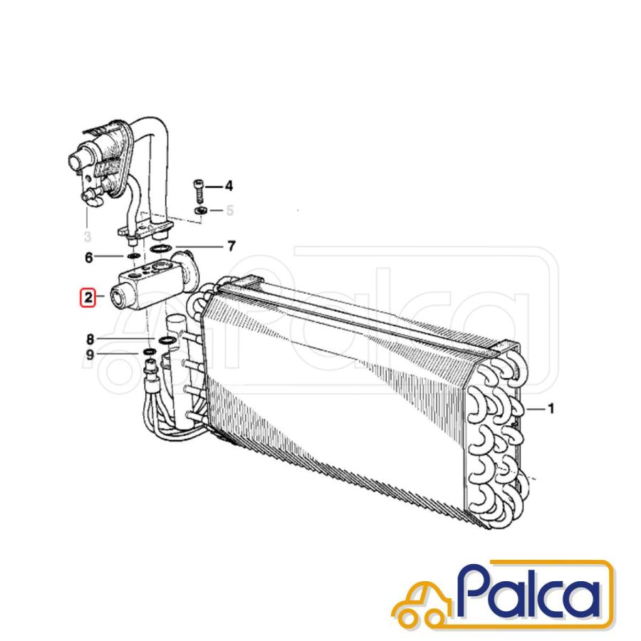 ヴァナゴンT4 ヴァナゴン T4 エアコン修理 コンプレッサー エキスパンション