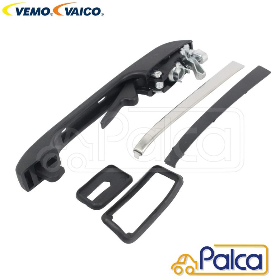 Chrome outer door handle set for VW Golf Rabbit Jetta Caddy Scirocco MK1 MK2  - ClassicEuroParts ドアハンドルカバー Compatible With For Golf For Jetta For Rabbit MK1 MK2 クロ