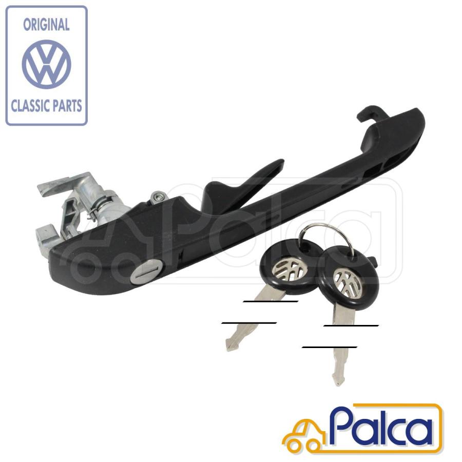 VW アウタードアハンドルセット 右 ロックシリンダー付属 ゴルフ1