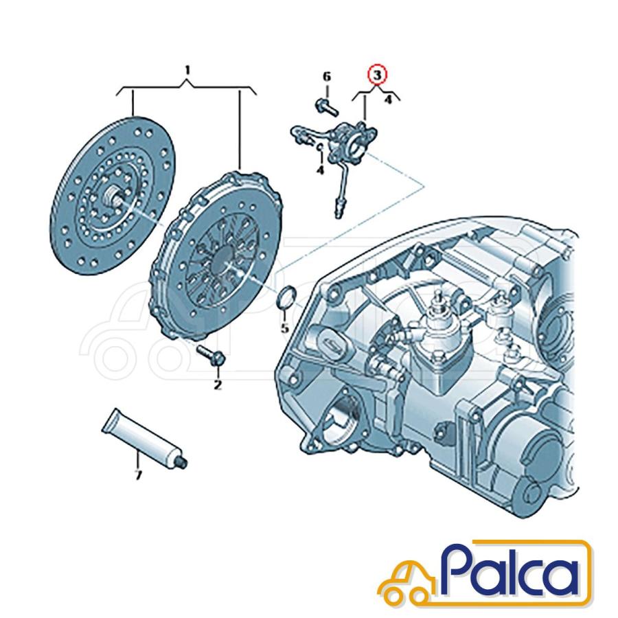 フォルクスワーゲン/VW クラッチ レリーズベアリング/レリーズ