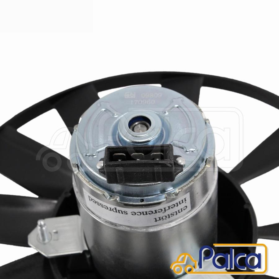 フォルクスワーゲン ラジエター 電動ファンモーター ゴルフ3