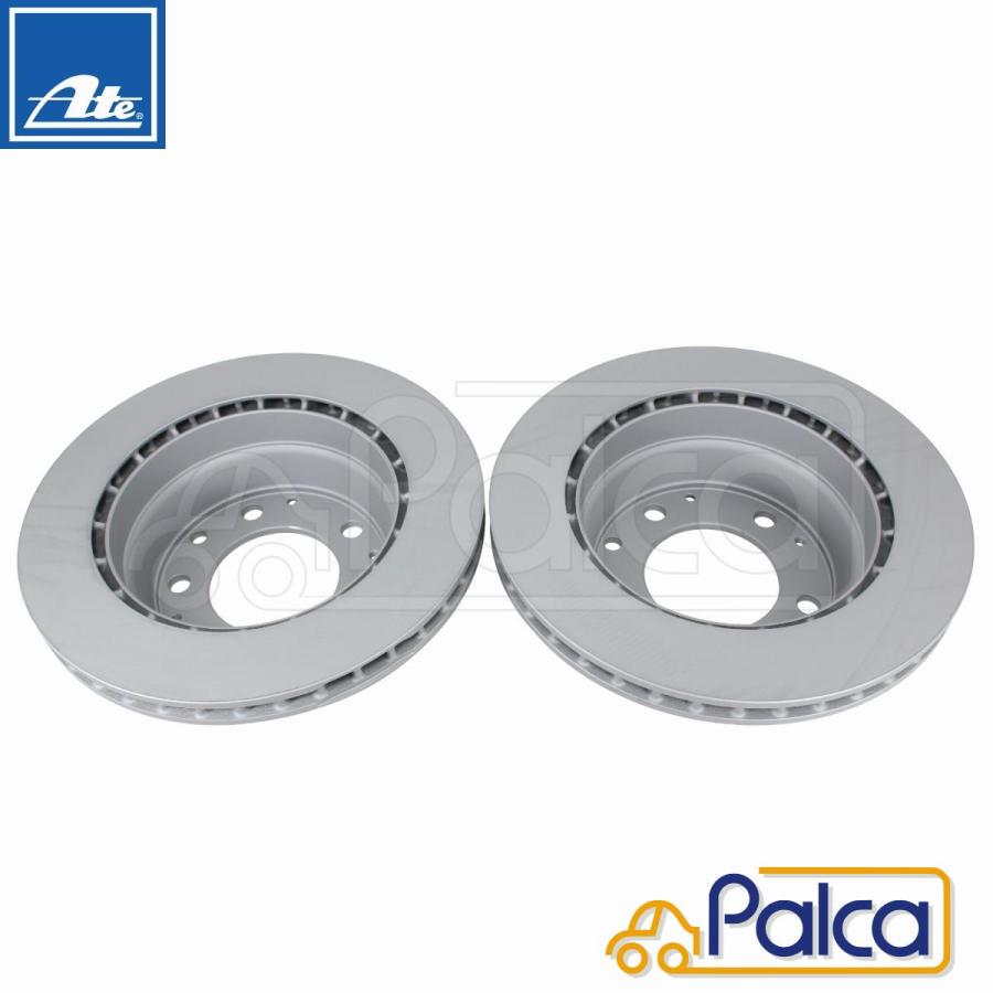 ポルシェ 防錆加工 リア ブレーキローター 2枚SET 290X24MM 911/930 3.2 3.2SCカレラ 1984-1989 | ATE製 91135204108