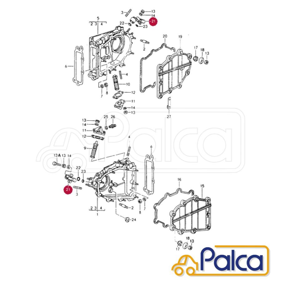 ポルシェ タイミングチェーンテンショナーオイルブリッジ 911/964 3.6