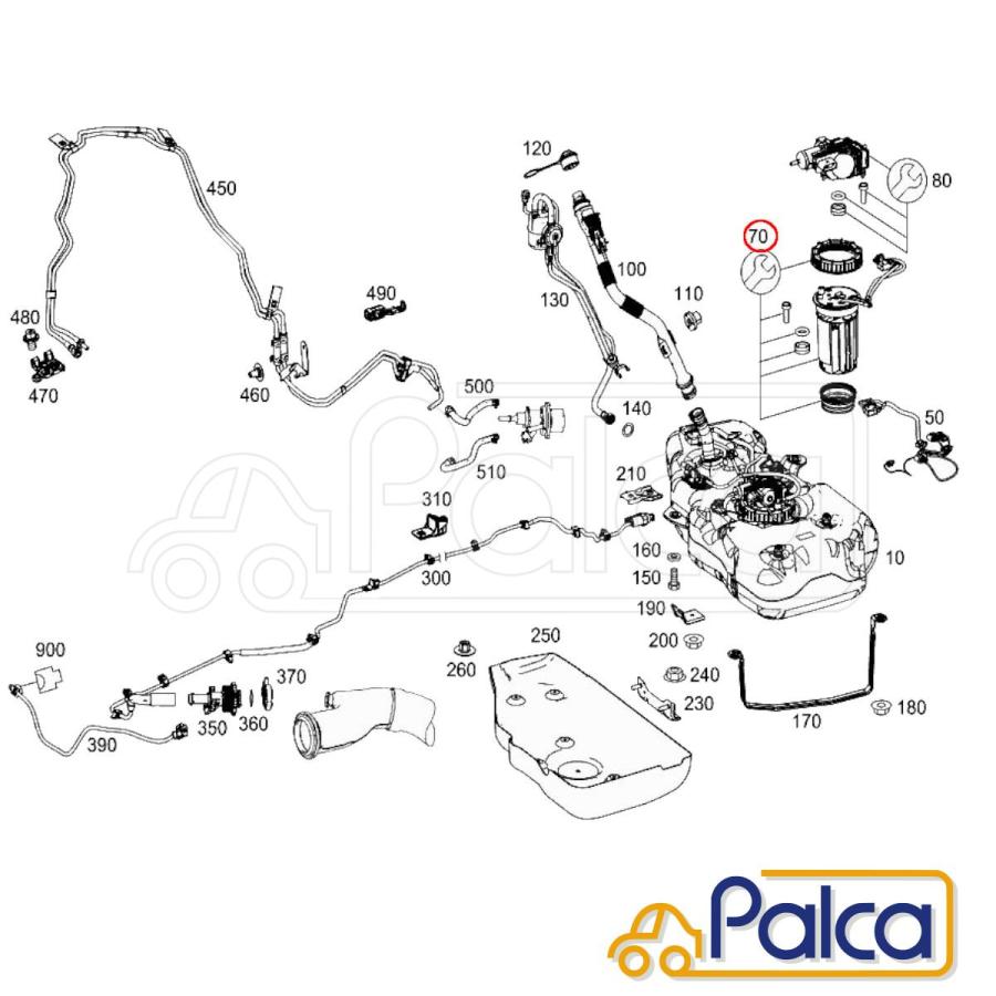 メルセデス ベンツ アドブループレヒーター リペアキット/レベル