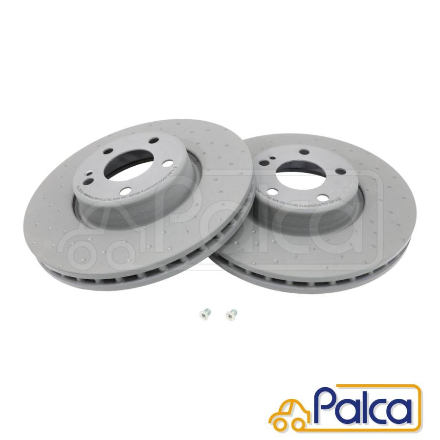 ベンツ フロントブレーキローター 2枚 318X30mm 防錆| Cクラス|W205