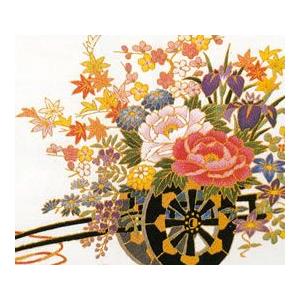 【完成品:額なし】花瓶 金系 刺繍 貨幣博物館 | 皇室御下賜品稲葉謹製鯉のぼり図純銀花瓶 金工