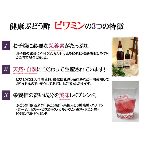 健康ぶどう酢 ビワミン1,000ML 紙パックタイプ : ビワミンと文化刺繍の