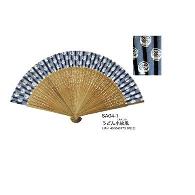 讃岐うどん扇子 うどん小紋風 : 四国キヨスク 株式会社 - 通販