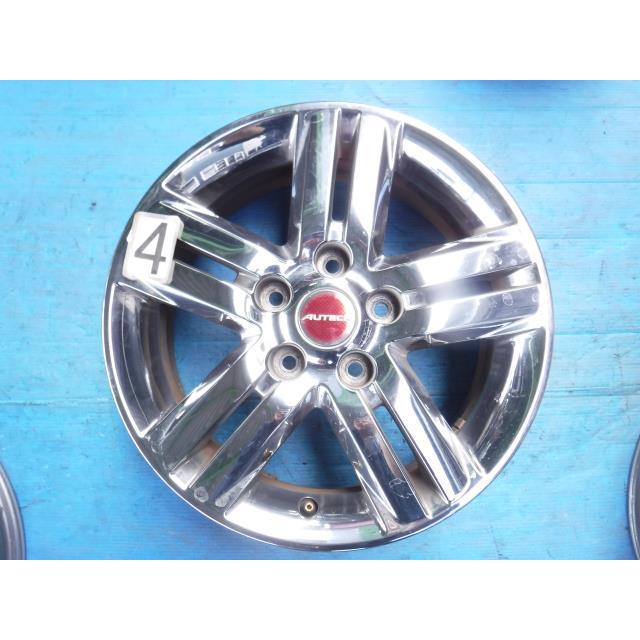 セレナC25ライダーアルミホイール 激安 4本セット】日産 セレナ C25 純正 5スポーク アルミホイール 中古