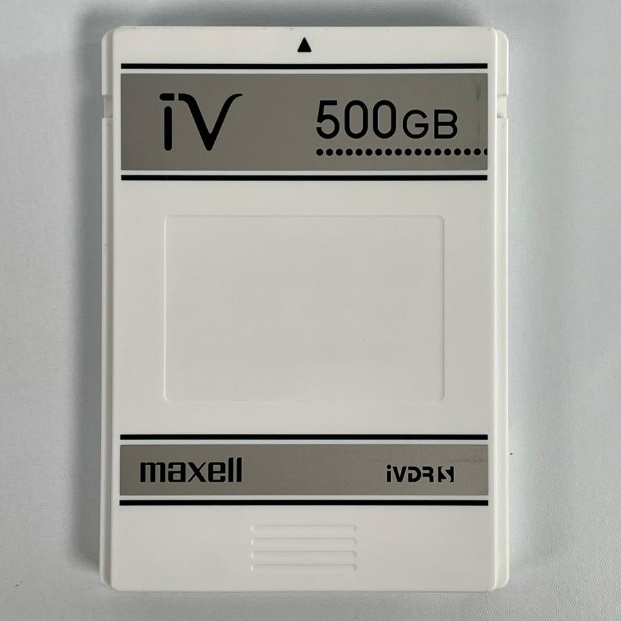 中古 マクセル iVDR-S規格対応リムーバブル・ハードディスク 500GB