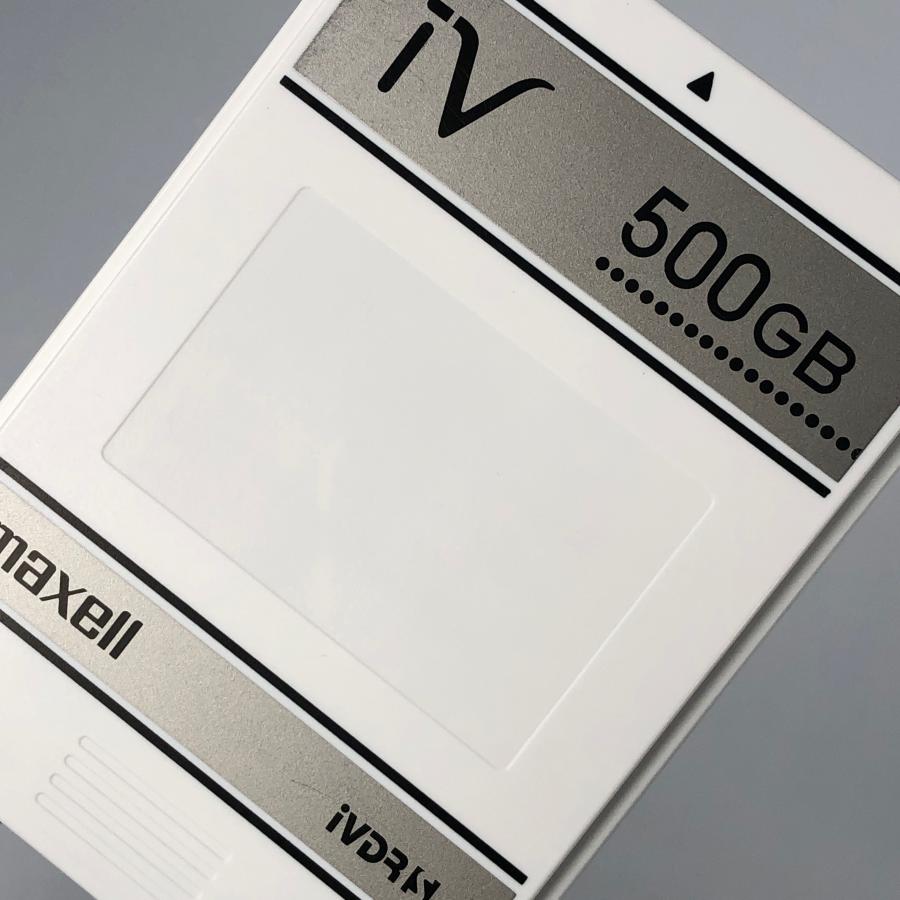 中古 マクセル iVDR-S規格対応リムーバブル・ハードディスク 500GB