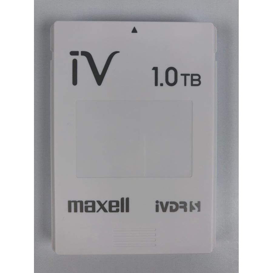 中古 マクセル iVDR-S規格対応リムーバブル・ハードディスク 1.0TB(ホワイト)maxell カセットハードディスク「iV(アイヴィ)」 M-VDRS1T.E.WH｜s-luck｜03