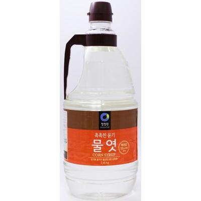 チョンジョンウォン 汚れのない園 水あめ 2.45kg×6本（1容れもの） 三盆白 中華、エスニック調味料-食品