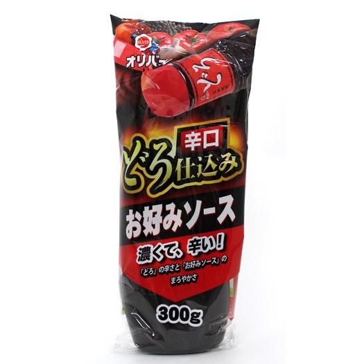 オリバー どろ仕込みお好みソース 300g×12本（1ケース） 辛口 | 