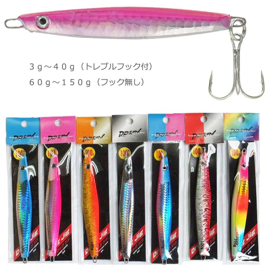 送料込 マルシン メタルジグ ドラッグジグ レインボー夜光 21g トレブルフック付 ハードルアー シーバス ルアー ジギング ソルトルアー ソルトウォーター Simbcity Net
