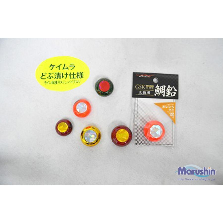 DRAGON（ドラゴン） マルシン タイラバ GSK鯛鉛 ゴールド 120g