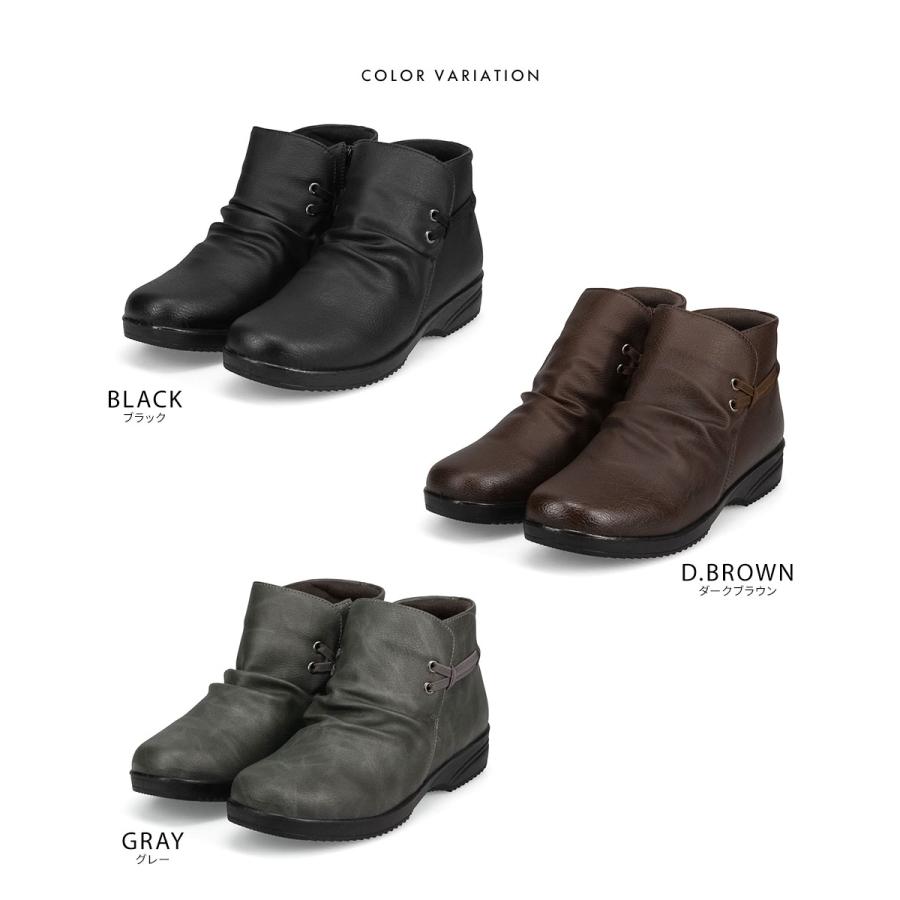 XXAMKT未使用 フィンコンフォートYOKOSUKA ショートブーツ 3 未使用 フィンコンフォート YOKOSUKA ショートブーツ 3