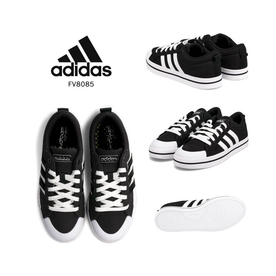 アディダス スニーカー メンズ 黒 レディース 白 ローカット キャンバスシューズ ホワイト ブラック ブラバダスケート Adidas Bravadaskate Ad Bravadaskate U S Mart Yahoo Japan店 通販 Yahoo ショッピング