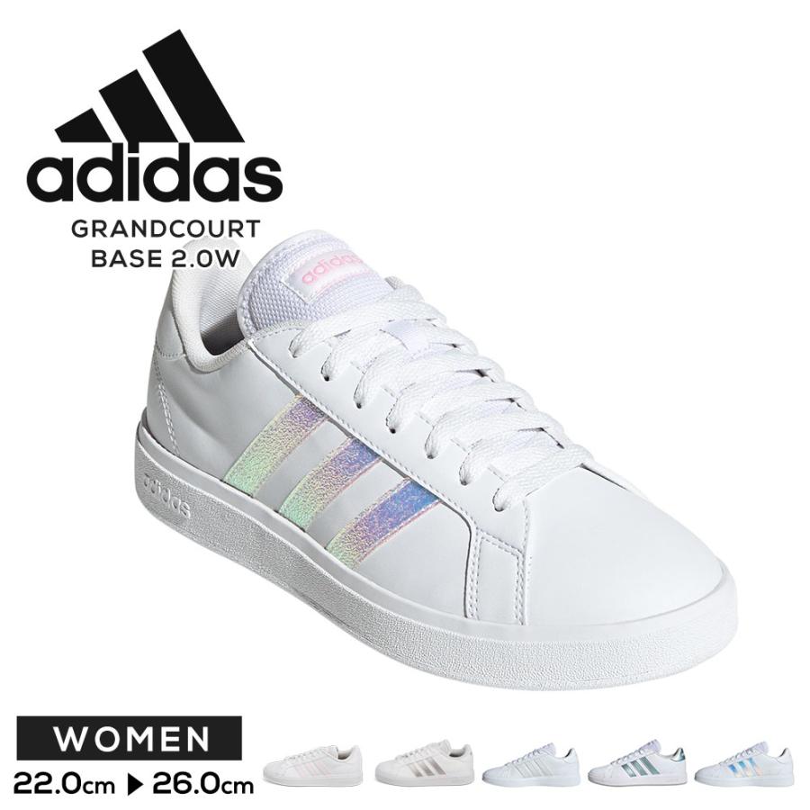 アディダス スニーカー レディース ローカット コートスニーカー 運動靴 ベース Ad Grandc Base w S Mart Yahoo Japan店 通販 Yahoo ショッピング
