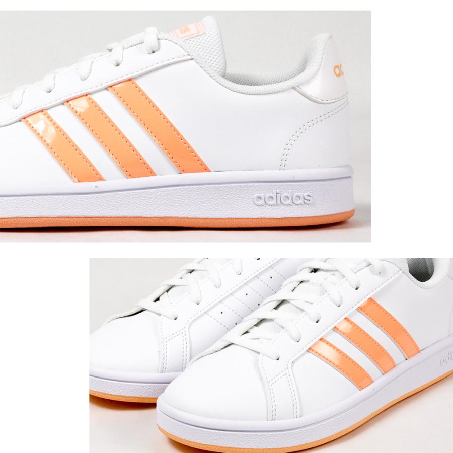 アディダス スニーカー レディース 白 ローカット ジュニア 女の子 Adidas 通学 Grandcourt Base W ホワイト ピンク オレンジ グリーン Eg4055 Fy19 Fy80 Ad Grandcourt Base W S Mart Yahoo Japan店 通販 Yahoo ショッピング