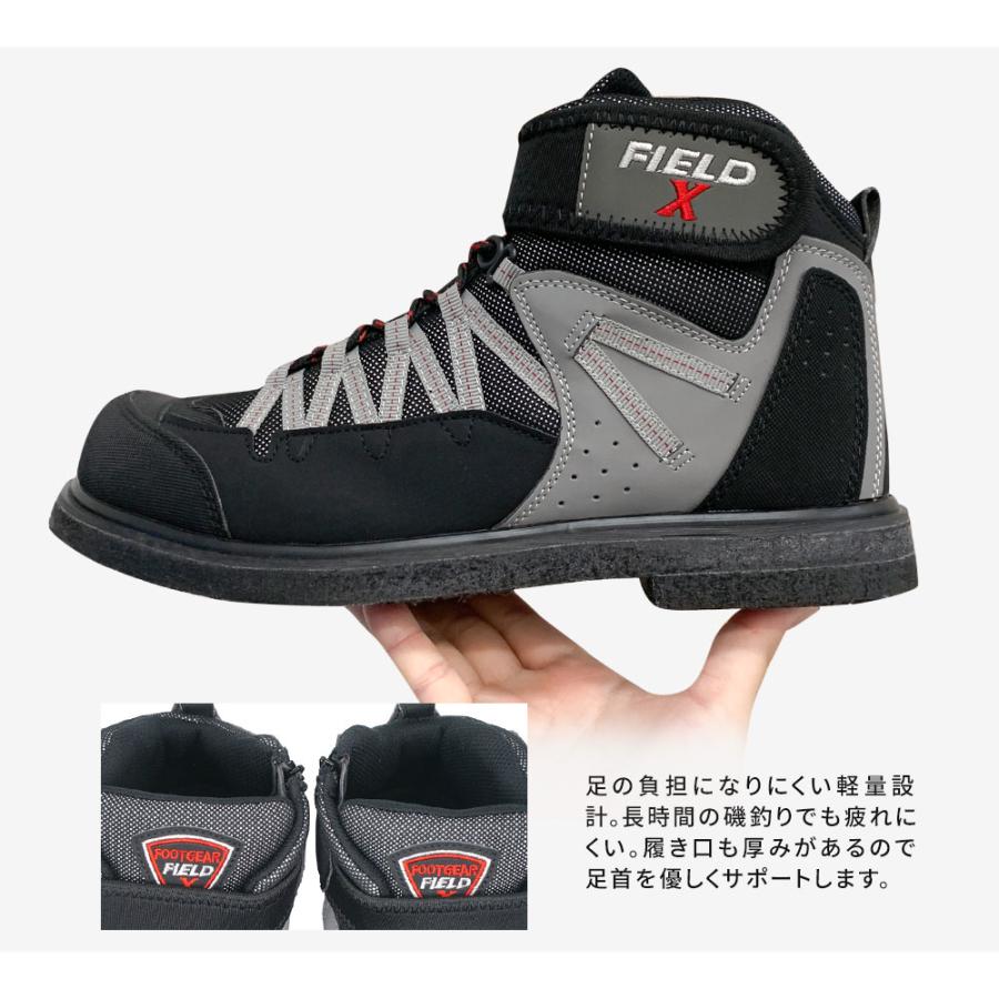 阪神素地 スパイクシューズ メンズ フィッシングシューズ フェルト