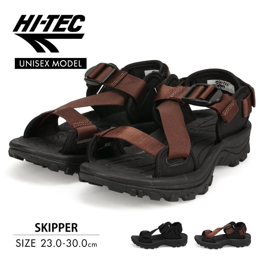 ハイテック スキッパー スポーツサンダル レディース メンズ アウトドアサンダル Ht Sd008 Skipper 海 ビーチ キャンプ 黒 ブラック ブラウン Ht Sd008 S Mart Yahoo Japan店 通販 Yahoo ショッピング