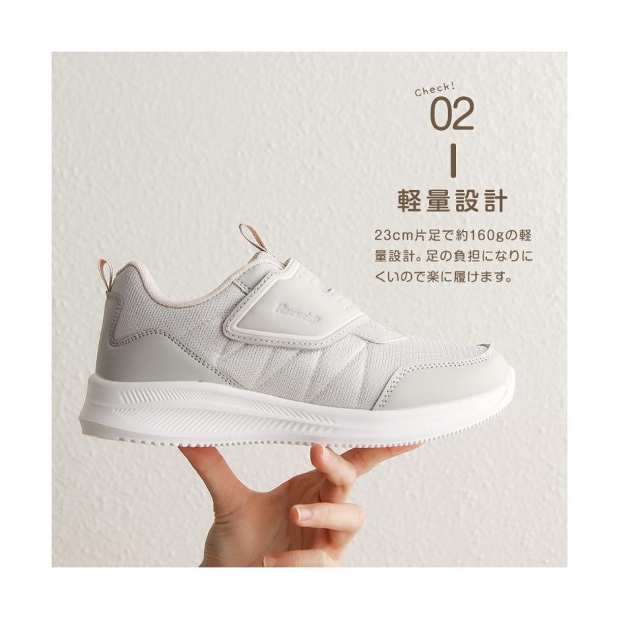 NOVENTA（ノベンタ） スニーカー レディース ローカット 幅広 5E 反射