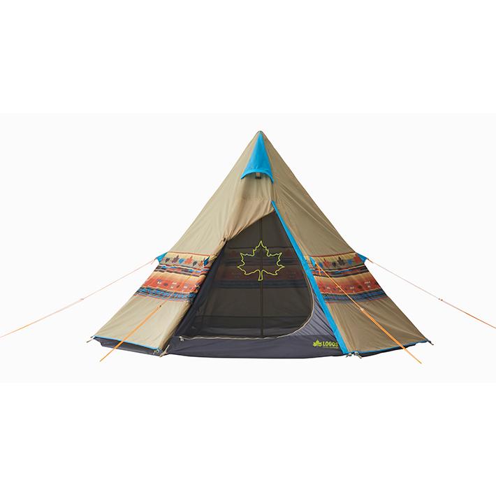 ロゴス LOGOS ナバホ Tepee 300 ワンポールテント ティピーテント テント ファミリー 小型 タープテント キャンプ アウトドア キャンプ用品 アウトドア用品｜s-martceleble｜03