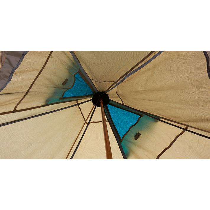 ロゴス LOGOS ナバホ Tepee 300 ワンポールテント ティピーテント テント ファミリー 小型 タープテント キャンプ アウトドア キャンプ用品 アウトドア用品｜s-martceleble｜08