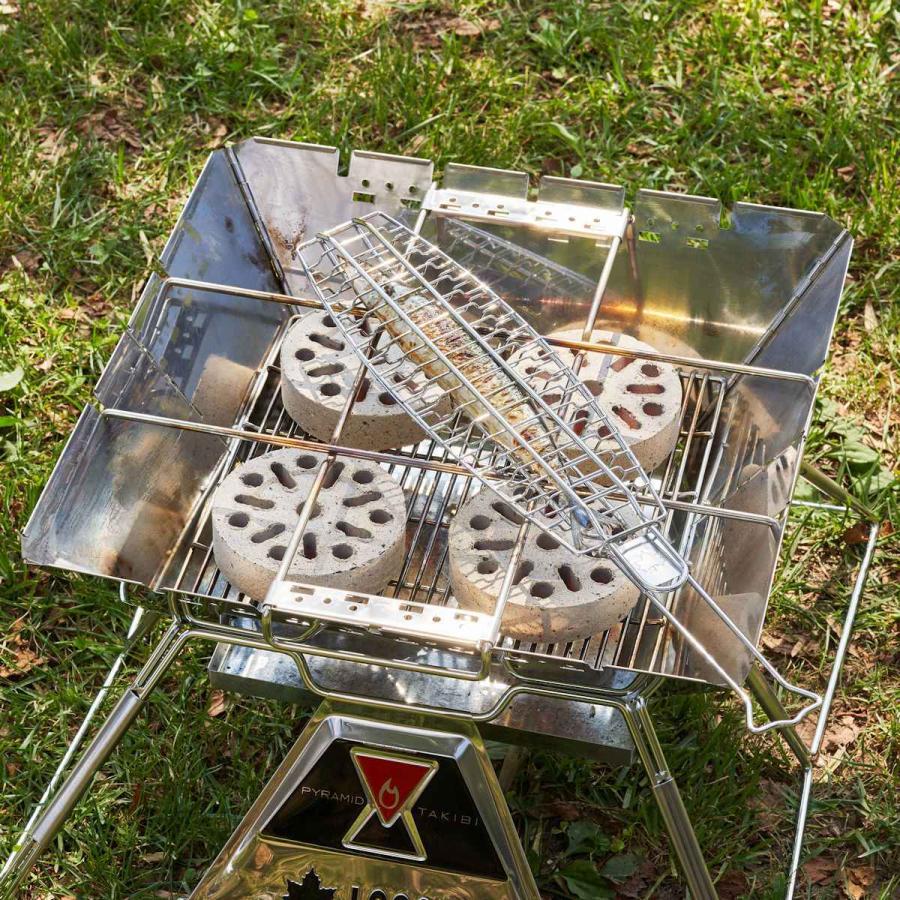 ロゴス LOGOS 炭火サンマ焼き器 焼き魚 イカ焼き クッカー 調理器具 レジャー キャンプ アウトドア キャンプ用品 アウトドア用品|S-mart PayPayモール店|11