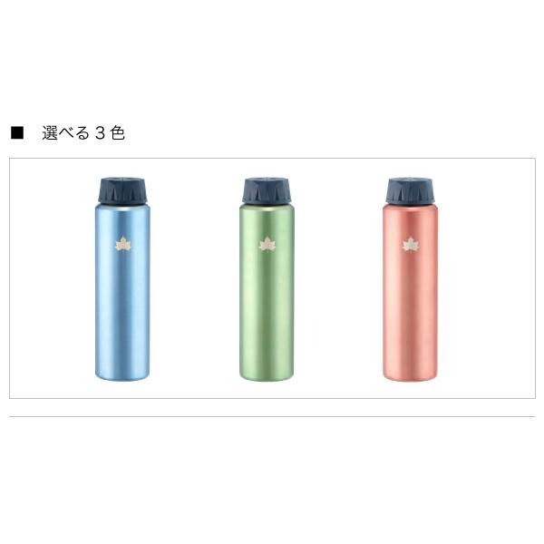 ロゴス LOGOS 携帯オアシス スピナー 230ml 超細 マイクロ ドリンクボトル おしゃれ ペンケース ピルケース 携帯 ボトル ステンレス ブルー グリーン ピンク｜s-martceleble｜05