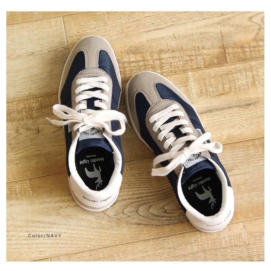 Nordic Light スニーカー レディース 白 ローカットスニーカー