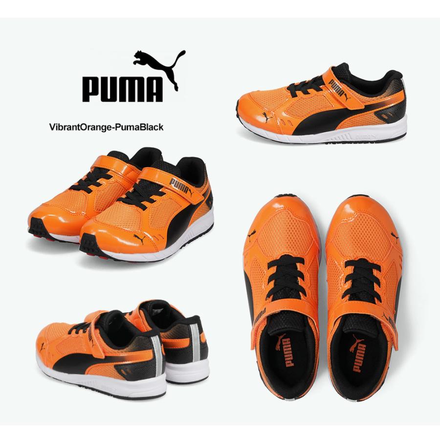 プーマ スニーカー ジュニア puma キッズ スピードモンスター 黒 オレンジ ピンク イエロー Speed Monster v3 190266｜s-martceleble｜12