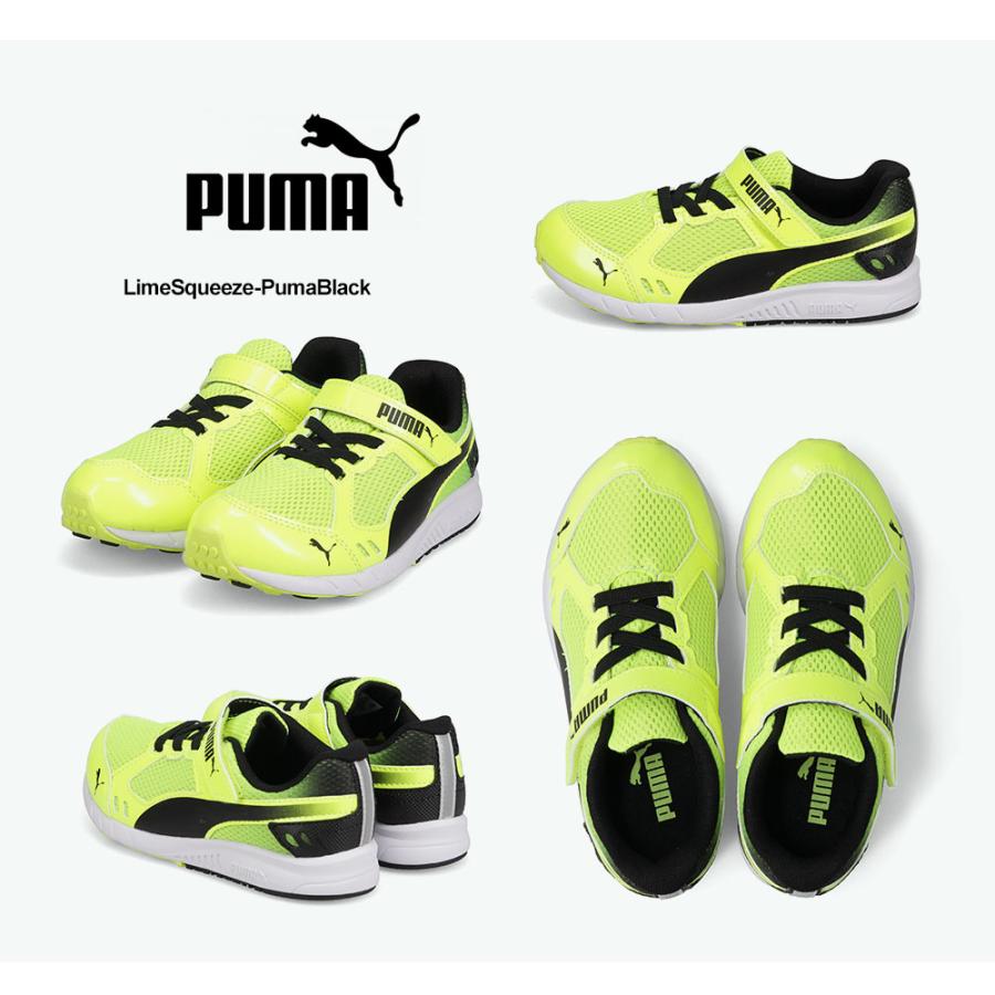 プーマ スニーカー ジュニア puma キッズ スピードモンスター 黒 オレンジ ピンク イエロー Speed Monster v3 190266｜s-martceleble｜13