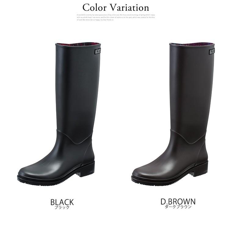 レインブーツ レディース ロング 歩きやすい おしゃれ 長靴 ロングブーツ 黒 ブラック ブラウン レインシューズ 無地 シンプル きれいめ 柔らかい 4056 Sekai Avv 4056 S Mart 通販 Yahoo ショッピング